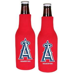 Anaheim Angels Beer Koozie  Angels Neoprene Bottle Suit with Zipper 