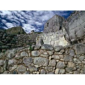 Ruins at Ancient Inca City, Machu Picchu, Cuzco, Peru Photographic 