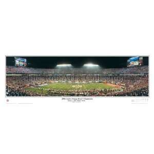 Rob Arra College Stadium Framed Panoramic of 2006 Fed Ex Orange Bowl 