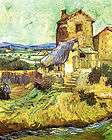 van gogh the old mill print canvas giclee art repro