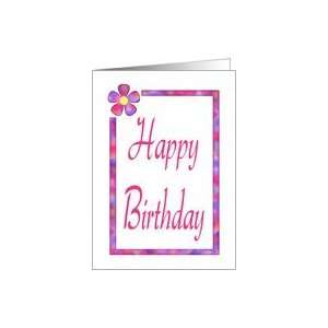 Birthday For Co Worker Graphic Design Flower Card Health 