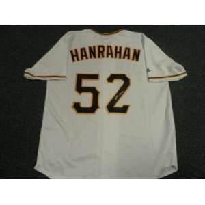 Joel Hanrahan Signed Jersey   #52   Autographed MLB Jerseys  