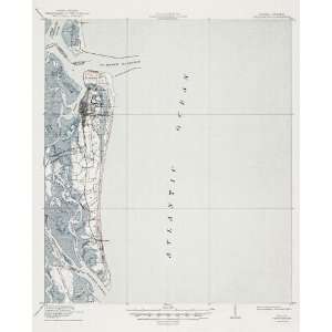  USGS TOPO MAP FERNANDINA FLORIDA (FL/WAR) 1919