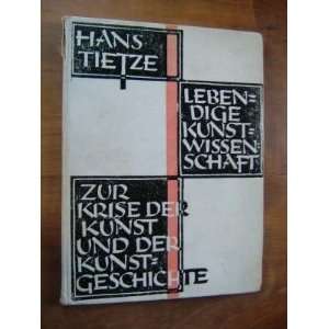   Der Kunstgeschichte Hans Tietze, 16 b/w Illustrations / Plates Books