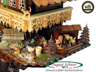 Black Forest Cuckoo Clock 8 Day Gutach Valley Mill NEW  