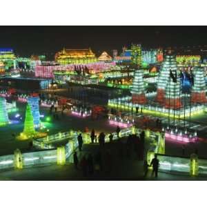  Ice Lantern Festival, Harbin, Heilongjiang Province 