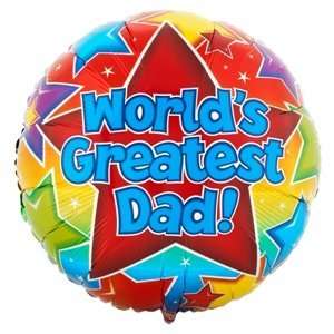  Worlds Greatest Dad Foil Balloon 