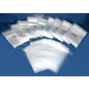  1000 Poly Bag Zipper Resealable Plastic Shipping Bags 6 x 