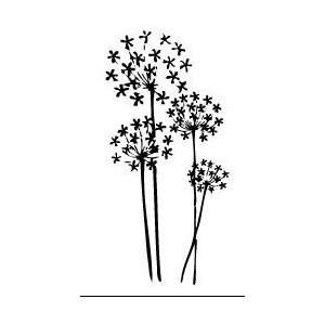  Dandelions   Rubber Stamps Arts, Crafts & Sewing