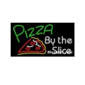  LED Sign, Pizza Slice Sign, Multicolor
