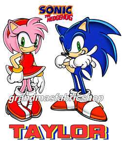 New Sonic The Hedgehog Amy Custom Personalized T Shirt  
