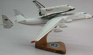 Antonov An 225 Shuttle Carrier Plane Wood Model Big FS  