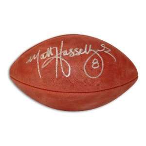  Matt Hasselbeck Autographed NFL Football Sports 