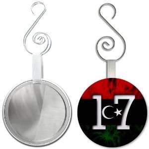  FEBRUARY 17 LIBYA FREEDOM Politics 2.25 inch Glass Mirror 