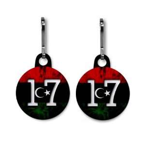  FEBRUARY 17 LIBYA FREEDOM Politics 2 Pack of 1 Zipper Pull 