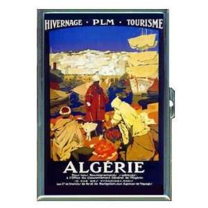 Algeria France Retro Poster ID Holder, Cigarette Case or Wallet MADE 