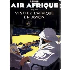  Air Afrique AZV00282 canvas artwork