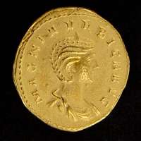 MAGNIA URBICA Roman Imperial Gold Aureus Replica Coin  