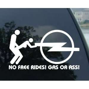   FREE RIDES decal for OPEL OLYMPIA GT MANTA ASCONA ADMIRAL Automotive