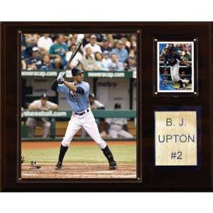MLB B.J. Upton Tampa Bay Rays Player Plaque 