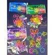 Set of Four Packs of 24 Pc Silly Shaped Mini Bandz Rings*Includes 1 