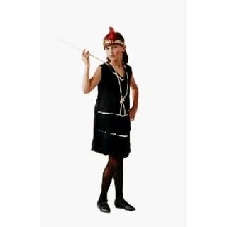  RG Costumes 91033 R S Deluxe Red Flapper Costume   Size 