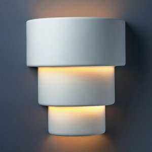 Justice Design 2235 BIS, Ambiance Ceramic Wall Sconce Lighting, 2 