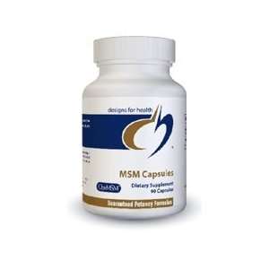  Designs for Health MSM 1000mg 90 capsules Health 