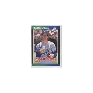  1989 Donruss #648   Orel Hershiser/(59 and Counting 