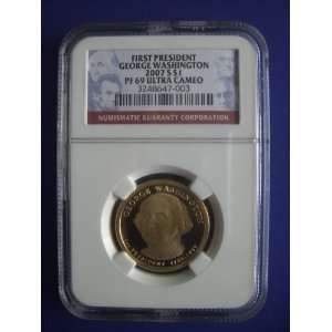   Washington PF 69 NGC Presidential Ultra Cameo Coin 