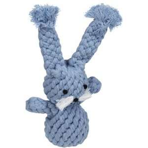  Harry Barker Cotton Rope Toy   Rabbit   Sky Blue (Quantity of 4 