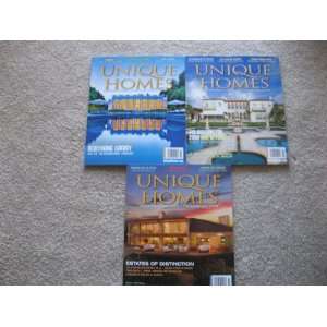 Unique Homes Magazine   3 Issues   Nov 2008 Estates of Distiction 
