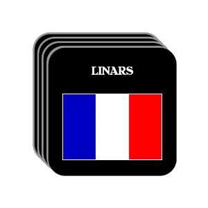  France   LINARS Set of 4 Mini Mousepad Coasters 