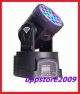 18×3W LED Mini Moving Head Light DMX RGB Stage Lighting  