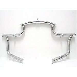 DBI Highway Bars & Shield With Popout Footpegs For All Harley Davidson 