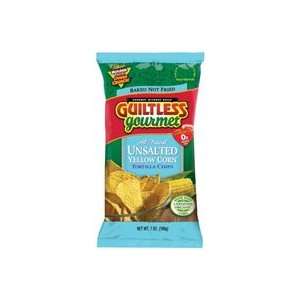  Guiltless Gourmet Unsalted Yellow Corn Tortilla Chips    7 