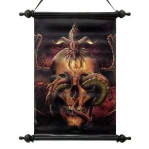  Dragons Dissent Scroll Tom Wood Collectible Wall Hanging 
