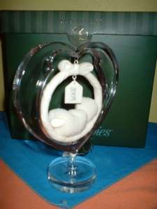 DEPT 56~SNOWBABIES~FROM GOD~BABY ORNAMENT + STAND~ NEW  