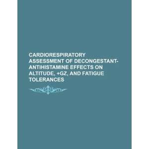  Cardiorespiratory assessment of decongestant antihistamine 