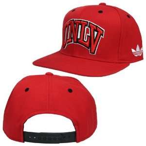  UNLV Rebels Basic Camex Snapback Hat (Red) Sports 