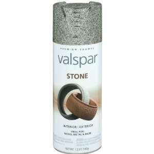  Valspar 12 Oz Gotham Gray Stone Spray Paint   465 11445 SP 