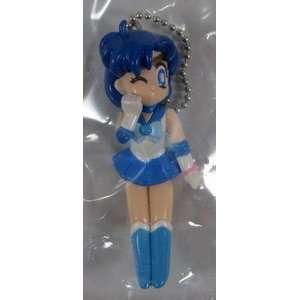 Sailor Moon 2 Mercury Mini Figure Charm   Bandai Japan 