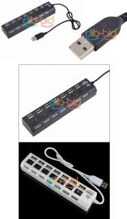 Port ON/OFF Switch USB 2.0 HUB Hi Speed Laptop PC #26  