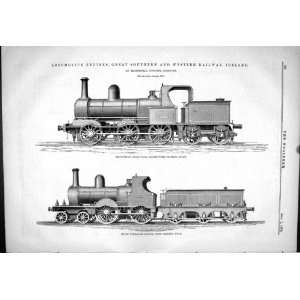  SOUTHERN WESTERN RAILWAY IRELAND 1879 ENGINEERING 