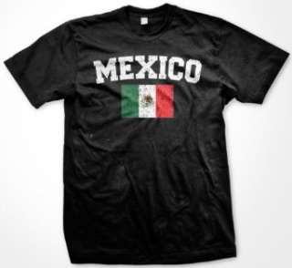   International Soccer T shirt, Mexican Soccer Mens T shirt Clothing