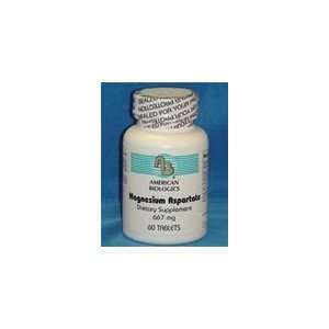  American Biologics   Magnesium Aspartate, 667 mg, 60 