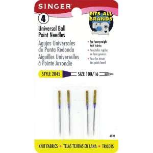 Singer Universal Ball Point Machine Needles for Knit Fabric 