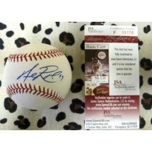  Manny Ramirez Autographed Ball   Red Sox dodgers Official 