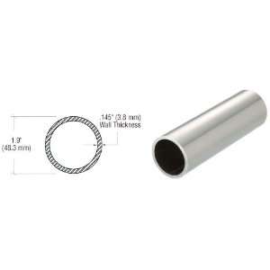  CRL Polished Stainless 1 1/2 Schedule 40 Pipe Rail Tubing 