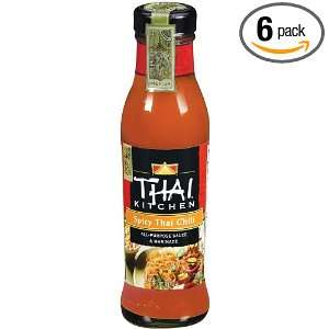 Thai Kitchen Spicy Thai Chili Sauce, 10 Ounce Glass Bottles (Pack of 6 